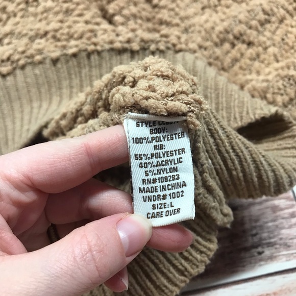 Vintage Havana balloon sleeve fuzzy sweater - Picture 4 of 6